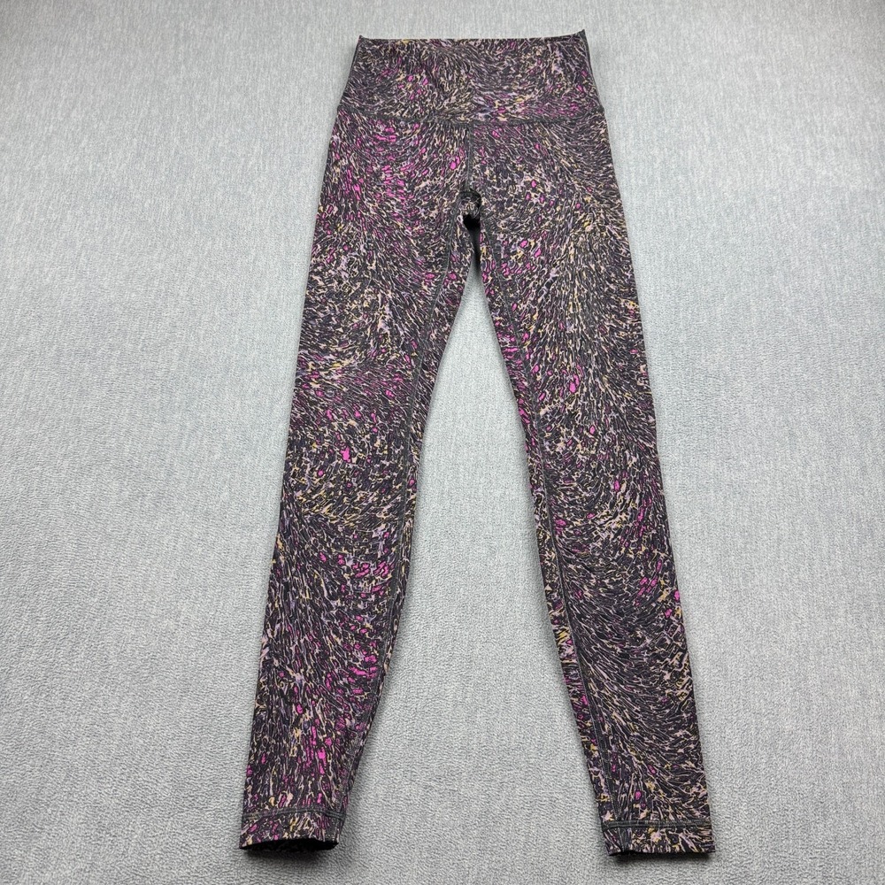 Lululemon Leggings Womens 6 Multi Wunder Train High-Rise Tight 29" Gym Workout
